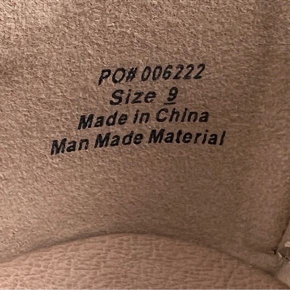 Journee Collection Women's Aretha Perforated Peep Toe Wedge Sandals 9 Rust $95 - Picture 5 of 8